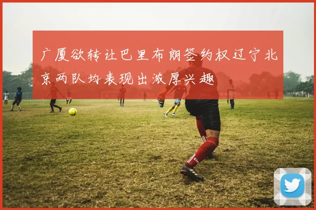 广厦欲转让巴里布朗签约权辽宁北京两队均表现出浓厚兴趣